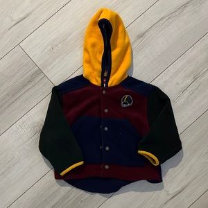 Vintage Gymboree gym sport fleece jacket size 2-3 year